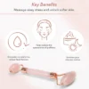 Zoe Ayla Rose Quartz Gua Sha And Roller Set, Skin Care Face Massager, 2 Pcs 2 Zoe Ayla Rose Quartz Gua Sha And Roller Set, Skin Care Face Massager, 2 Pcs -Serene Skin GUEST 0fc41cf0 b5bb 4fb9 8b4f 957be8b843ff