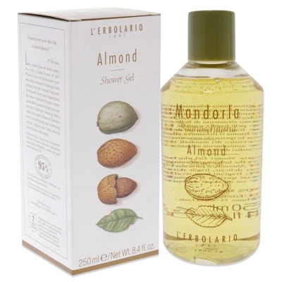 Almond Shower Gel By LErbolario For Unisex - 8.4 Oz Shower Gel 4 Almond Shower Gel By LErbolario For Unisex - 8.4 Oz Shower Gel - Image 2