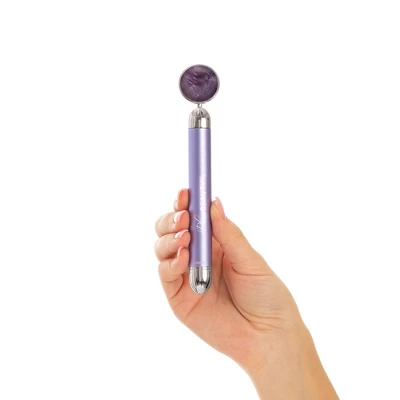 Plum Beauty Amethyst Vibrating Facial Massager 4 Plum Beauty Amethyst Vibrating Facial Massager - Image 2