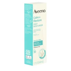 Aveeno Calm + Restore Daily Moisturizer Mineral Sunscreen Lightweight All Day Face Moisturizer For Sensitive Skin - SPF30 - 1.7 Fl Oz -Serene Skin GUEST 189b84e0 3938 427e b5da a594e8ff9a8d