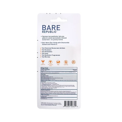 Bare Republic Mineral Softstick Sunscreen - SPF 50 - 1oz 3 Bare Republic Mineral Softstick Sunscreen - SPF 50 - 1oz