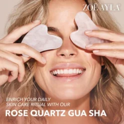 Zoe Ayla Rose Quartz Gua Sha And Roller Set, Skin Care Face Massager, 2 Pcs 15 Zoe Ayla Rose Quartz Gua Sha And Roller Set, Skin Care Face Massager, 2 Pcs -Serene Skin GUEST 28b3d5e5 a4c8 4731 b5d1 297757f8b0e9