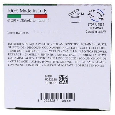 Camelia Shower Gel By LErbolario For Unisex - 10.1 Oz Shower Gel 7 Camelia Shower Gel By LErbolario For Unisex - 10.1 Oz Shower Gel - Image 5