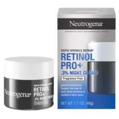 Neutrogena Rapid Wrinkle Repair Pro + 0.3% Night Cream - 1.7 Fl Oz