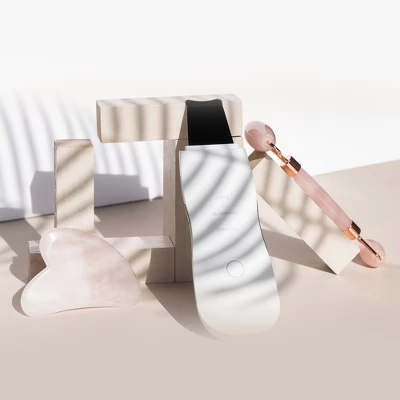 Zoe Ayla Rose Quartz Gua Sha And Roller Set, Skin Care Face Massager, 2 Pcs 9 Zoe Ayla Rose Quartz Gua Sha And Roller Set, Skin Care Face Massager, 2 Pcs - Image 7