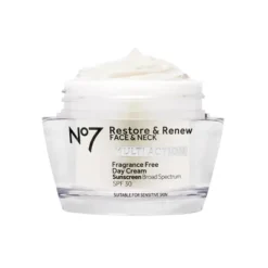 No7 Restore & Renew Face & Neck Multi Action Fragrance Free Day Cream With SPF 30 - 1.69 Fl Oz -Serene Skin GUEST 39490ff4 776b 42ee aad7 39a422b9dde3