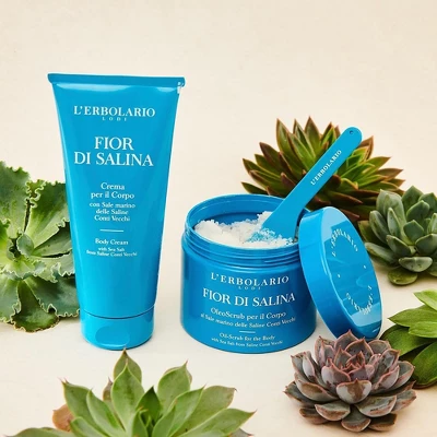 L'Erbolario Fior Di Salina Body Cream - Body Cream For Dry Skin - 6.7 Oz 4 L'Erbolario Fior Di Salina Body Cream - Body Cream For Dry Skin - 6.7 Oz - Image 2