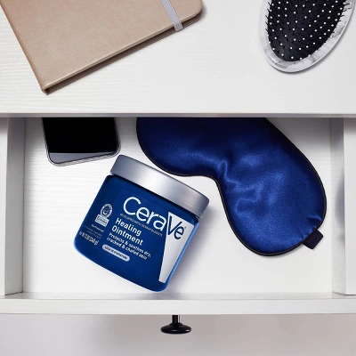 CeraVe Healing Ointment Skin Protectant, Soothes Dry, Cracked And Chafed Skin, Non-Greasy Unscented - 12oz 6 CeraVe Healing Ointment Skin Protectant, Soothes Dry, Cracked And Chafed Skin, Non-Greasy Unscented - 12oz - Image 4