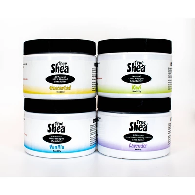 True Shea Natural Ultra Whipped Shea Butter - Vanilla - 8oz 6 True Shea Natural Ultra Whipped Shea Butter - Vanilla - 8oz - Image 5