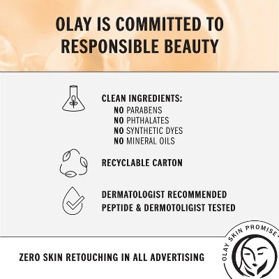Olay Regenerist Vitamin C + Peptide 24 MAX Face Moisturizer - 1.7oz 9 Olay Regenerist Vitamin C + Peptide 24 MAX Face Moisturizer - 1.7oz - Image 7