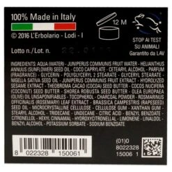 Black Juniper Energising Body Cream By LErbolario For Unisex - 6.7 Oz Body Cream -Serene Skin GUEST 4a54d046 0512 426f beff 821c3a655107