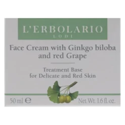 Face Cream With Ginkgo Biloba And Red Grape By LErbolario For Unisex - 1.6 Oz Cream -Serene Skin GUEST 4e4e95c0 b765 4b44 8df7 e07e3ebf8ccf