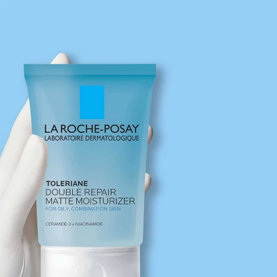 LA ROCHE-POSAY La Roche Posay, Toleriane Double Repair Matte Face Moisturizer, Daily Gel Face Moisturizer With Ceramide And Niacinamide For Oily Skin - 2.5 Fl Oz 8 LA ROCHE-POSAY La Roche Posay, Toleriane Double Repair Matte Face Moisturizer, Daily Gel Face Moisturizer With Ceramide And Niacinamide For Oily Skin - 2.5 Fl Oz - Image 6