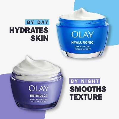 Olay Regenerist Hyaluronic + Peptide 24 Face Moisturizer Gel Fragrance-Free - 1.7oz 7 Olay Regenerist Hyaluronic + Peptide 24 Face Moisturizer Gel Fragrance-Free - 1.7oz - Image 5
