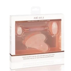 Zoe Ayla Rose Quartz Gua Sha And Roller Set, Skin Care Face Massager, 2 Pcs 17 Zoe Ayla Rose Quartz Gua Sha And Roller Set, Skin Care Face Massager, 2 Pcs -Serene Skin GUEST 5cb04467 7643 40c1 a98a 150c854e6803