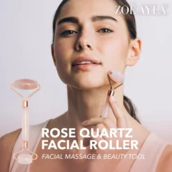 Zoe Ayla Rose Quartz Gua Sha And Roller Set, Skin Care Face Massager, 2 Pcs 14 Zoe Ayla Rose Quartz Gua Sha And Roller Set, Skin Care Face Massager, 2 Pcs -Serene Skin GUEST 5ee70fa7 d8fa 41b4 81c4 99c278ad577b
