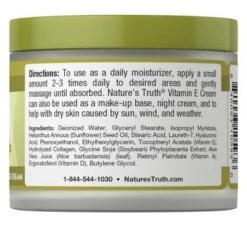 Nature's Truth Vitamin E Cream Complex | 4 Oz