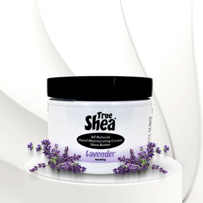 True Shea Natural Ultra Whipped Shea Butter - Lavender - 8oz 6 True Shea Natural Ultra Whipped Shea Butter - Lavender - 8oz - Image 4