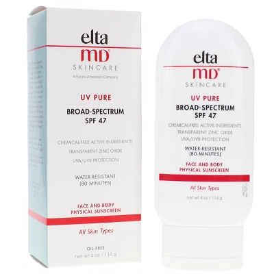 Elta MD UV Pure SPF 47 Broad Spectrum Face And Body Sunscreen 4 Oz 8 Elta MD UV Pure SPF 47 Broad Spectrum Face And Body Sunscreen 4 Oz - Image 6
