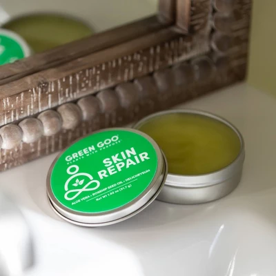 Green Goo Skin Repair Salve Unscented - 1.82oz 7 Green Goo Skin Repair Salve Unscented - 1.82oz - Image 5