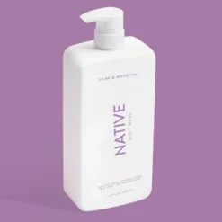 Native Lilac & White Tea Body Wash Pump - Lilac & White Tea Scent - 36 Fl Oz -Serene Skin GUEST 746b6b8f 03a2 4b26 be99 fa20f44452d7