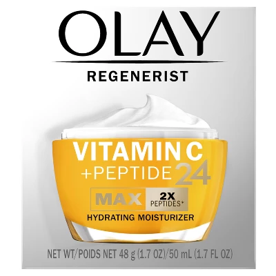 Olay Regenerist Vitamin C + Peptide 24 MAX Face Moisturizer - 1.7oz 3 Olay Regenerist Vitamin C + Peptide 24 MAX Face Moisturizer - 1.7oz