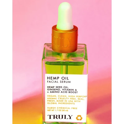 TRULY Hemp Oil Facial Serum - 1.7oz - Ulta Beauty 4 TRULY Hemp Oil Facial Serum - 1.7oz - Ulta Beauty - Image 2