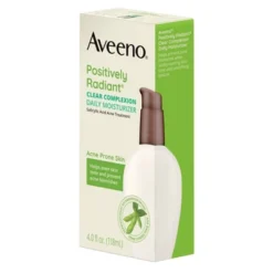 Aveeno Clear Complexion Acne Facial Moisturizer With Soy & Salicylic Acid For Acne Prone Skin - 4 Fl Oz -Serene Skin GUEST 88312bad 37d7 442c 9244 7f4f05a68c3d