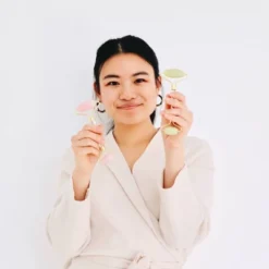 Mei Apothecary Rose Quartz Facial Roller Beauty Tool - 1ct -Serene Skin GUEST 8ddae5d2 025b 4add 8ddd b5c69164e96e