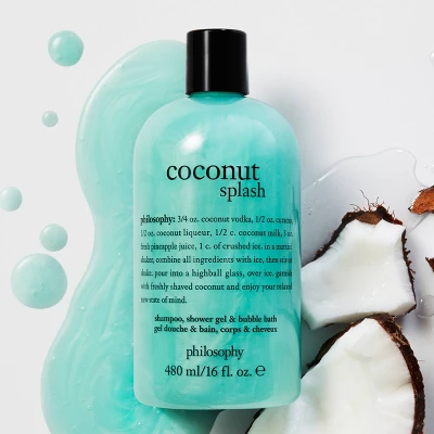 Philosophy Coconut Splash Shampoo + Shower Gel & Bubble Bath - 16 Fl Oz - Ulta Beauty 7 Philosophy Coconut Splash Shampoo + Shower Gel & Bubble Bath - 16 Fl Oz - Ulta Beauty - Image 5