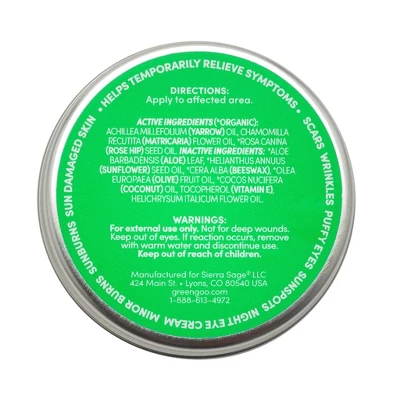 Green Goo Skin Repair Salve Unscented - 1.82oz 6 Green Goo Skin Repair Salve Unscented - 1.82oz - Image 4