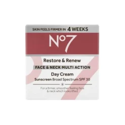 No7 Restore & Renew Multi Action Face & Neck Day Cream With SPF 30 - 1.69 Fl Oz -Serene Skin GUEST 936e393a 1fd7 48d3 a71c 31affff188ab
