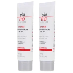 Elta MD UV Sheer Broad Spectrum SPF 50+ 1.7 Oz 2 Pack