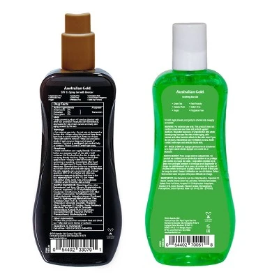Australian Gold Soothing Aloe Sunscreen Spray Gel - SPF 15 - 2ct/16 Fl Oz 3 Australian Gold Soothing Aloe Sunscreen Spray Gel - SPF 15 - 2ct/16 Fl Oz