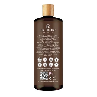 Dr Jacobs Naturals Rich Castile Shea Butter Body Wash Hypoallergenic Vegan Sulfate-Free Paraben-Free Dermatologist Recommended 32oz - Shea Butter 4 Dr Jacobs Naturals Rich Castile Shea Butter Body Wash Hypoallergenic Vegan Sulfate-Free Paraben-Free Dermatologist Recommended 32oz - Shea Butter - Image 2