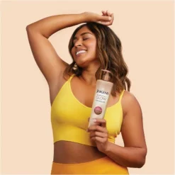 Jergens Natural Glow Daily Moisturizer Medium To Deep, Self Tanner Body Lotion, With Vitamin E - 10 Fl Oz