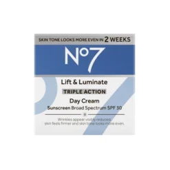 No7 Lift & Luminate Triple Action Day Cream With SPF 30 - 1.69 Fl Oz -Serene Skin GUEST b26159a3 11e2 49cf 9c5d f1702254a9ee