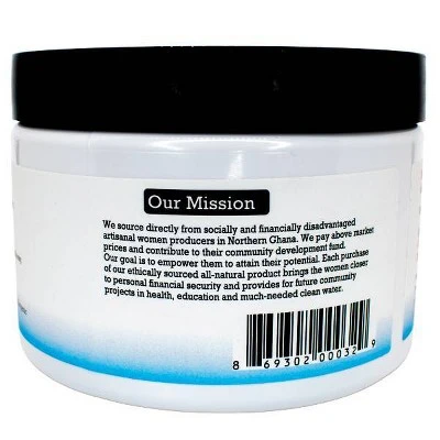 True Shea Natural Ultra Whipped Shea Butter - Vanilla - 8oz 4 True Shea Natural Ultra Whipped Shea Butter - Vanilla - 8oz - Image 3