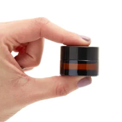 Juvale 24 Pack 5ml Amber Glass Cosmetic Jars With Lids And 6 Spatulas For Beauty Products, Samples, Lip Balm, 1.4x1 In -Serene Skin GUEST baf14dfd 3e5e 450e 97e4 69de9018b6af