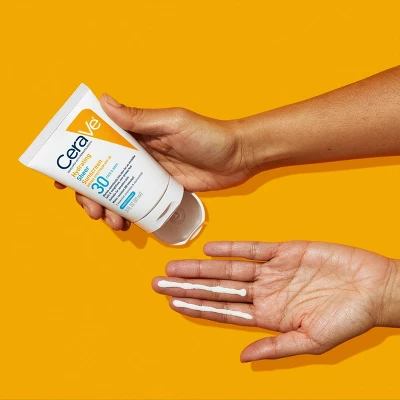 CeraVe Hydrating Sheer Sunscreen Lotion For Face And Body - SPF 30 - 3 Fl Oz 8 CeraVe Hydrating Sheer Sunscreen Lotion For Face And Body - SPF 30 - 3 Fl Oz - Image 6