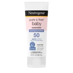 Neutrogena Pure & Free Baby Sunscreen Lotion - SPF 50 - 3 Fl Oz -Serene Skin GUEST cd3b75b6 f804 49ef b7b2 7a439e822735