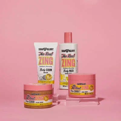 Soap & Glory The Real Zing Body Sorbet - 10.1 Fl Oz 7 Soap & Glory The Real Zing Body Sorbet - 10.1 Fl Oz - Image 5