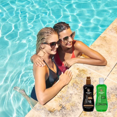 Australian Gold Soothing Aloe Sunscreen Spray Gel - SPF 15 - 2ct/16 Fl Oz 5 Australian Gold Soothing Aloe Sunscreen Spray Gel - SPF 15 - 2ct/16 Fl Oz - Image 3