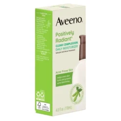 Aveeno Clear Complexion Acne Facial Moisturizer With Soy & Salicylic Acid For Acne Prone Skin - 4 Fl Oz -Serene Skin GUEST dad260d0 232f 41b8 bf69 81a643b5883d