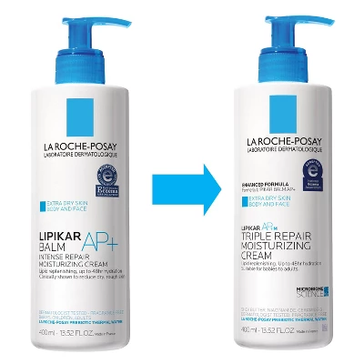 LA ROCHE-POSAY La Roche Posay Lipikar AP+M Triple Repair Body Moisturizing Cream, Body And Face Moisturizer For Dry Skin With Shea Butter And Glycerin - 13.5 Oz 5 LA ROCHE-POSAY La Roche Posay Lipikar AP+M Triple Repair Body Moisturizing Cream, Body And Face Moisturizer For Dry Skin With Shea Butter And Glycerin - 13.5 Oz - Image 3