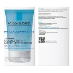 LA ROCHE-POSAY La Roche Posay, Toleriane Double Repair Matte Face Moisturizer, Daily Gel Face Moisturizer With Ceramide And Niacinamide For Oily Skin - 2.5 Fl Oz